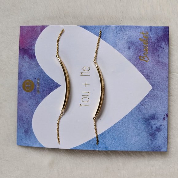 Gorjana Gold You & Me Friendship Sister Bracelets - Picture 5 of 7